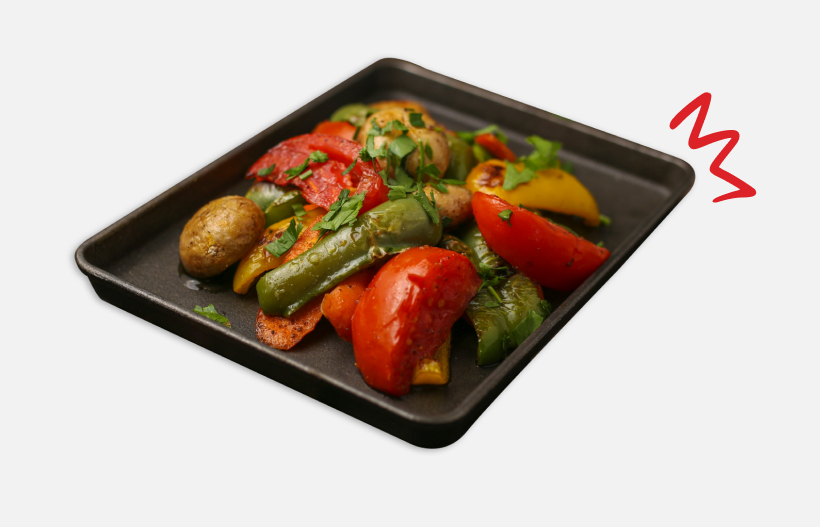 Grill vegetables