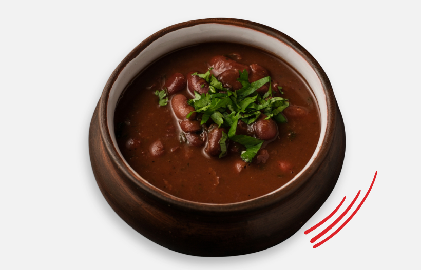 Soup with red bean