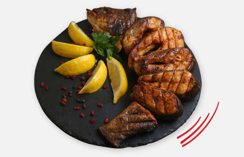 Իշխանի խորոված, ամբողջական